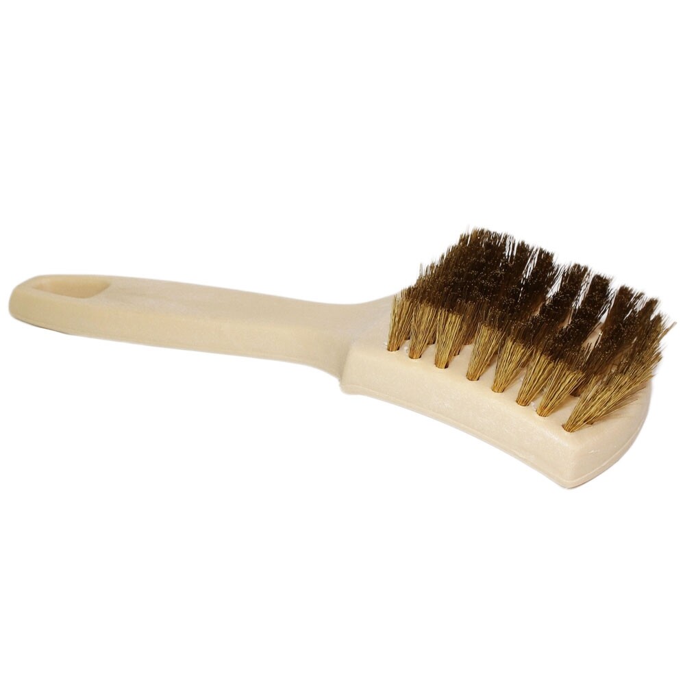 Brass White Wall & Tire Brush WWBB-1 by Hi-Tech, Super Dense 3/4″ Bristles