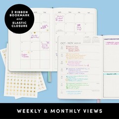PAPERAGE 2026 Weekly & Monthly Planner, 12 Months (January 2026 – December 2026)