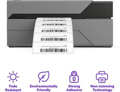Direct Thermal 2×1 Barcode Labels – Roll of 1,000 Thermal Labels | Commercial…