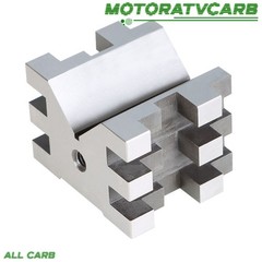 ALL-CARB Machinist V-Blocks 2-3/8″ × 2-3/4″ × 2″ Clamp Set Hardened Steel