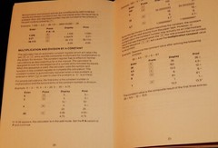 Vintage Operating Manual, 1976, TEXAS INSTUMENTS ELECTRONIC PRINTING CALCULATOR