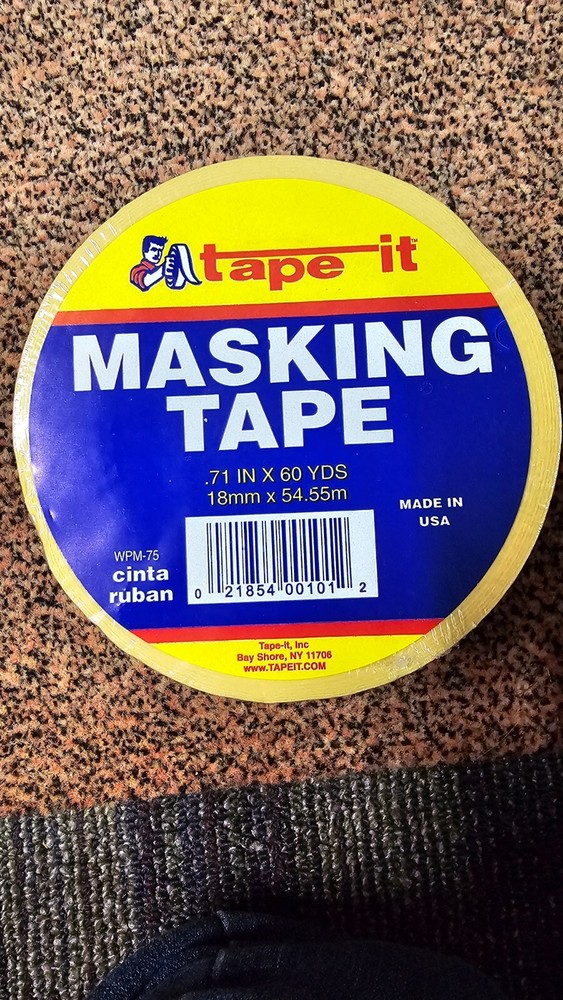 Tape It Masking Tape .71″ x 60 YDS WPM-75
