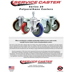 Service Caster Brand Replacement for Colson Caster 2.04254.95 BRK1