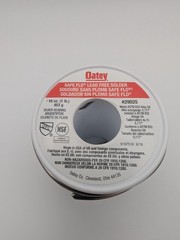 NEW Oatey Silver Bearing Lead Free Solder For Plumbing, 1 lb Spool with Safe Flo