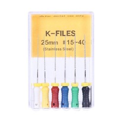 10Pack Dental Endo Root Canal H/K-Files Niti/Steel/Reamers 21/25/31 mm Hand Use