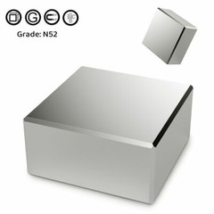 N52 Large Square Block Neodymium Rare Earth Magnetic Huge Magnet Disc 40x40x20mm