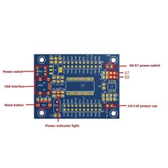 EZ-USB FX2LP CY7C68013A USB Core Board Logic Analyzer Q7S75202