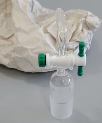 *NEW* Chemglass CG-1030-29 Flow Control Adapter 90° 29/26 Inner JT + Warranty!