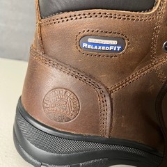 SKECHERS WOMANS SAFETY TOE (STEEL TOE) WORK BOOT SIZE 7.5 MEMORY FOAM INSIDE NWT