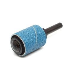 Benchmark Abrasives 3/4” x 1” Zirconia Abrasive Spiral Band Sleeves for Deburrin