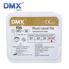 DMXDENT Dental Endo Retreatment Root Canal Engine NiTi Rotary Files D1-D3