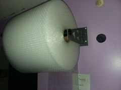 12in×175ft Bubble Wrap Roll Holder Dispenser Holds Rolls 175′ & smaller