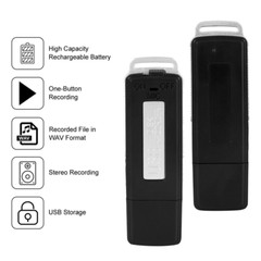Mini Voice Activated Recorder Spy Listening Device Audio Sound Dictaphone MP3