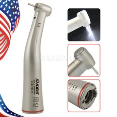 Dental Electric 1:5 Increasing Fiber Optic Contra Angle Handpiece fit NSK X95L