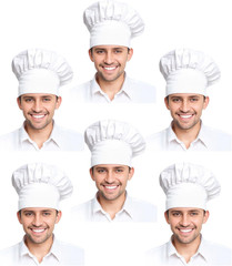 Chef’S Hats Adjustable Elastic Baker Kitchen Cooking Chef Cap for Adult/Kids