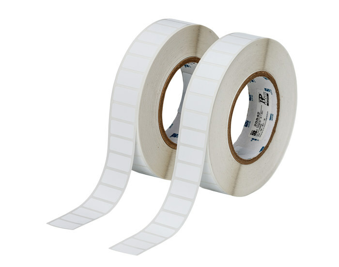 2 Brady THT-59-351-10 Tamper-Resistant Vinyl Thermal Transfer Printable Labels