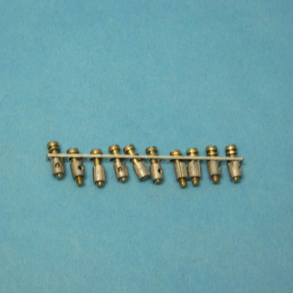 Weidmuller 0368600000 Q 10 AKZ4 Cross Connector Jumper 6.1 mm 10 Pole 24A