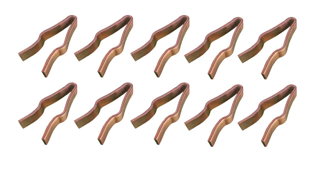 Gannon Box Shank Spring Clips – K-1306 – Set of 10 Spring Clips