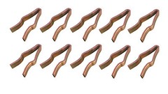 Gannon Box Shank Spring Clips – K-1306 – Set of 10 Spring Clips