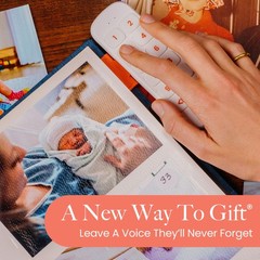 VOICEGIFT PLAY Holiday Gift, 10 Hour Text to Audio Encoder for Adults, White