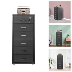 Vertical File Cabinet, Metal File Cabinet with Lock, Filing Cabinet NEW US