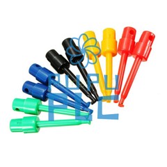 10pcs Large Size Round Single Hook Clip Test Probe for Electronic Testing