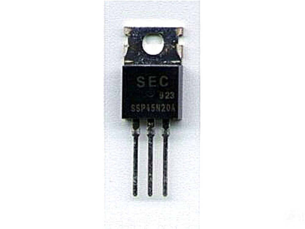 5pcs FAIRCHILD SSP45N20A TO-220 N-Channel MOSFET 45A 200V Power Transistor RH