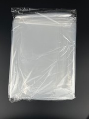 200 PLASTIC BAGS Clear T-Shirt Flat Open Top Packing Poly Bag 1Mil