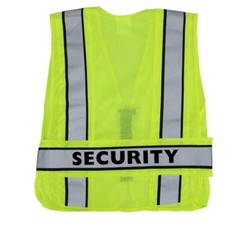 High Visibility Reflective Duty Safety Vests Plain and ID (Security)