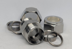 Parker A-Lock 12SC12-316L Union Tube Fitting 3/4″ Female 316 Stainless Steel