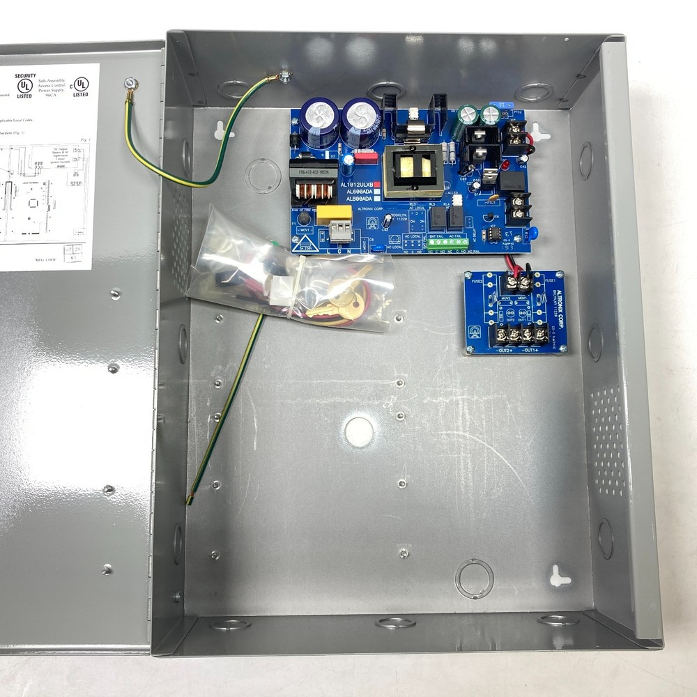 Lenel LNL-AL400ULX Power Supply/Charger – Altronix AL1012ULXB – OPEN BOX