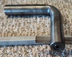 3/4 DIAMETER RIGHT ANGLE TOOL HOLDER 1/4 INSERT TOOLS