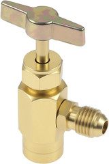R1234YF Self-Sealing Can Tap with Left Hand Threaded, 1/2’’ to 1/4’’ SAE Dispens