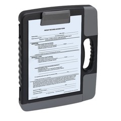 Office Depot Portable Clipboard Storage Case, Charcoal, 10025 True, Charcoal