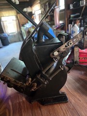 Tabletop Metal Letter Press Printing Press w/ Ink Rollers, Tabletop Letterpress