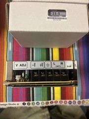 Mean Well S-25-5 Switching Power Supply 5V 5.0a New In Box