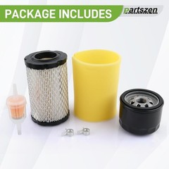 Efficient Air Oil Fuel Filter Kit for Various Lawn Mowers – Easy Installation