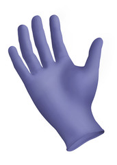 5 Boxes 100 Count Starmed Blue Nitrile Exam Gloves Powder Free Large 500 Total
