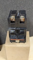 Federal Pacific circuit breaker 40A 2 pole stab-lok NA240 FPE