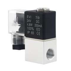 2 Way Normally Closed 2V025-08 DC24v Electric Solenoid Air Valve 1/4″ NPT Sets