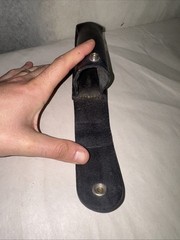 Boston Leather 5526 MK-4 Chemical Spray Holder Black Leather Duty Belt Mace Case