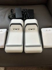 Clover Flex 2 White POS – Lot of 2 – Factory Reset – Protective Grip Case