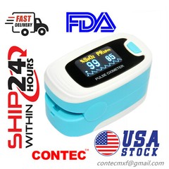 OLED Finger Pulse Oximeter Blood Oxygen Saturation Heart Rate SpO2 Monitor USA