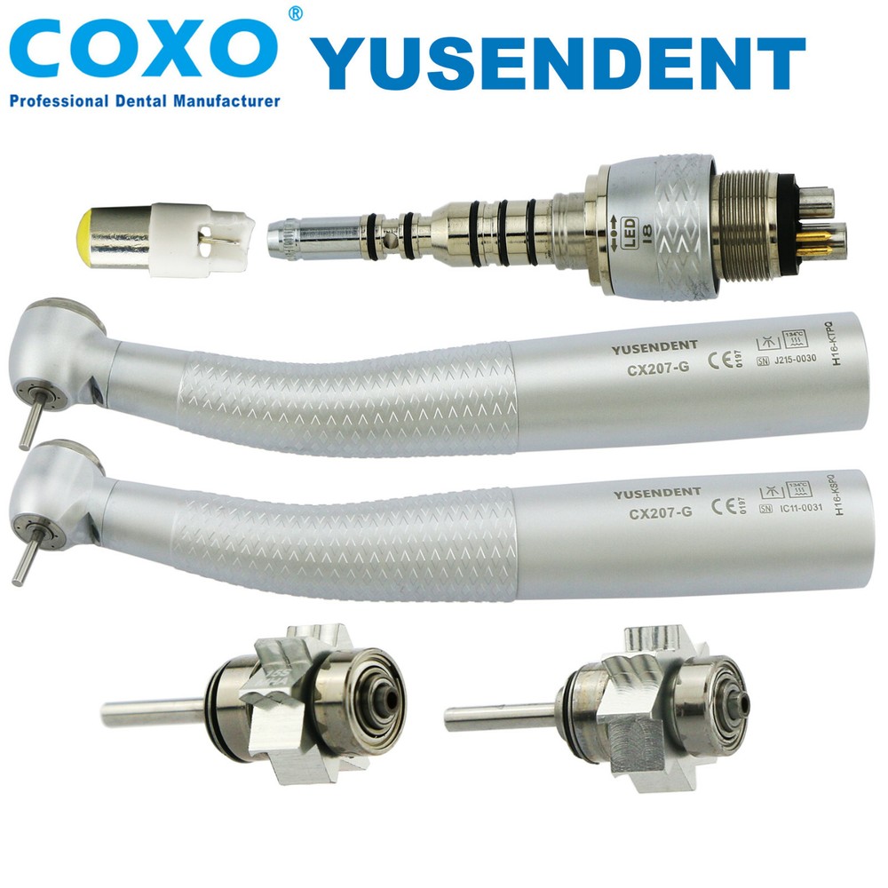 COXO Dental LED High Speed Turbine Handpiece Fit KAVO Multiflex Coupling 6H