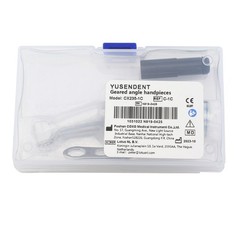 COXO Dental 1:1 Low Speed Handpiece Electric Contra Angle Fiber Optic CX235-1C