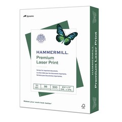 Printer Paper, Premium Laser Print 32 lb, 8.5 x 1198 Bright, Made in The USA,…