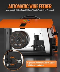 3-in-1 MIG Welder HITBOX 110V&220V Gasless Flux Core ARC/MMA Welding Tool HOT
