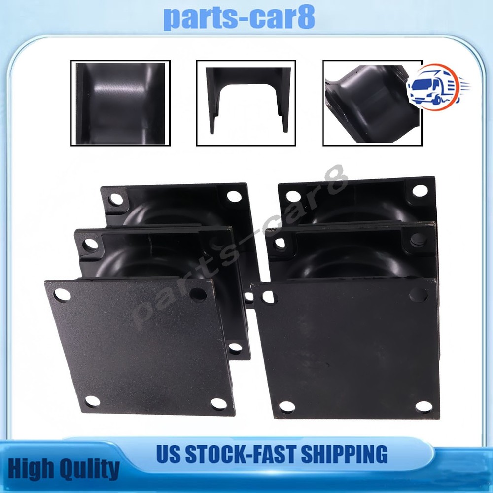 4X Vibratory Plate Compactor Rubber Isolator Shock Mount For Stanley Hydraulic