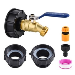 Gallon IBC Tote Tank Adapter 3 Size IBC Tote Hose Adapter 2.44 Fine 2