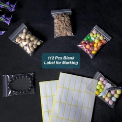 400 Mini Plastic Bags (2 x 2.5″) Resealable, Clear for Candy, Pills, Beads